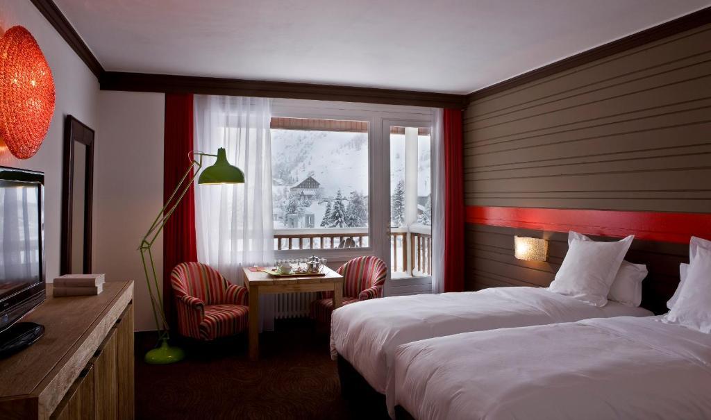 Hotel Ormelune Val-dʼIsère Camera foto